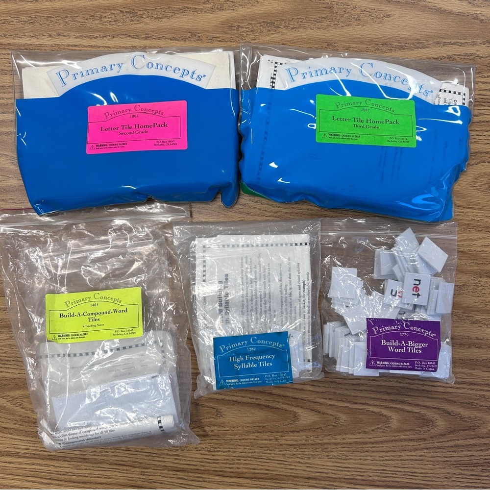 Primary Concepts Learning Toy Set - 5 activities